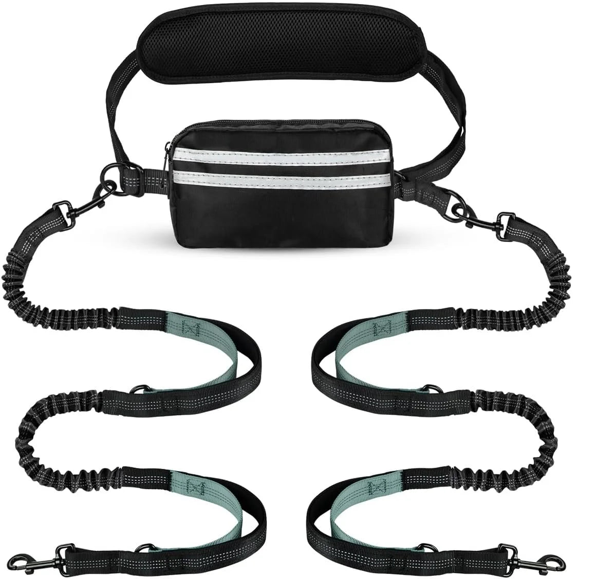Handsfree Hondenriem met Opbergtasje - Duke & Scoop