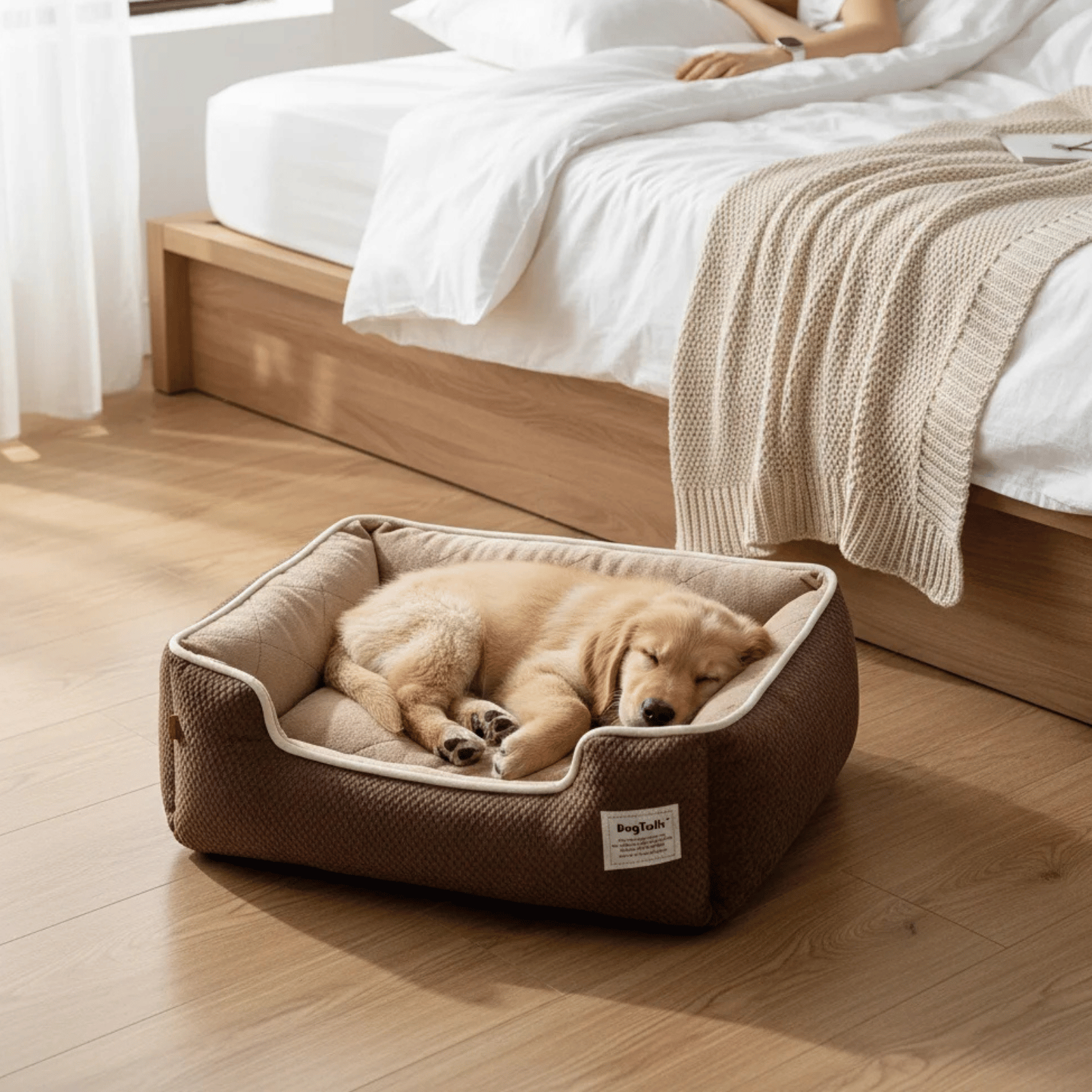 Hondemand en Kattenmand Wasbaar – Comfortabel Arctic Fluweel voor Slapen - Duke & Scoop