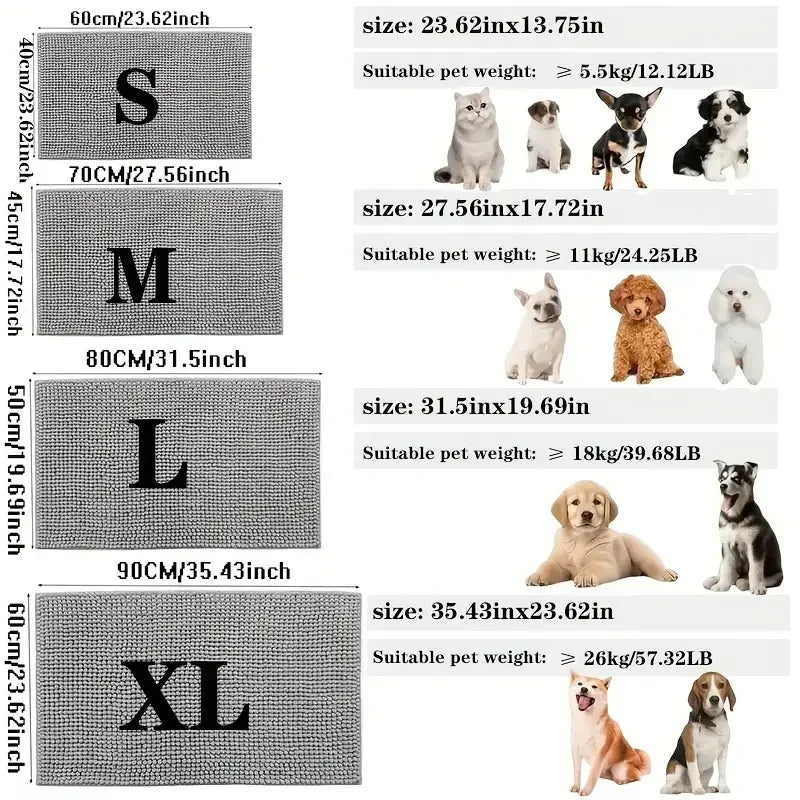 Honden Deurmat – Absorberend & Sneldrogend - Duke & Scoop