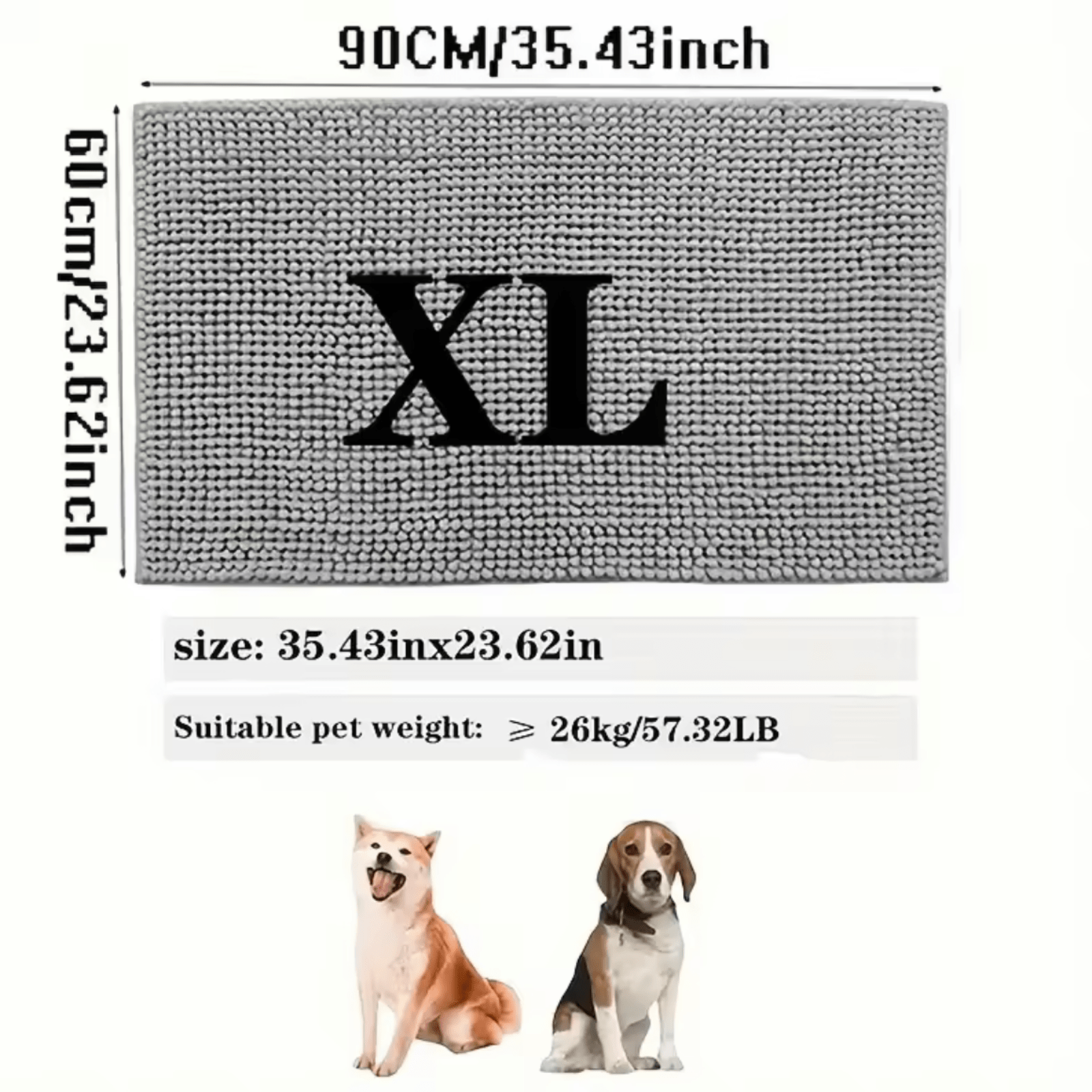 Honden Deurmat – Absorberend & Sneldrogend - Duke & Scoop