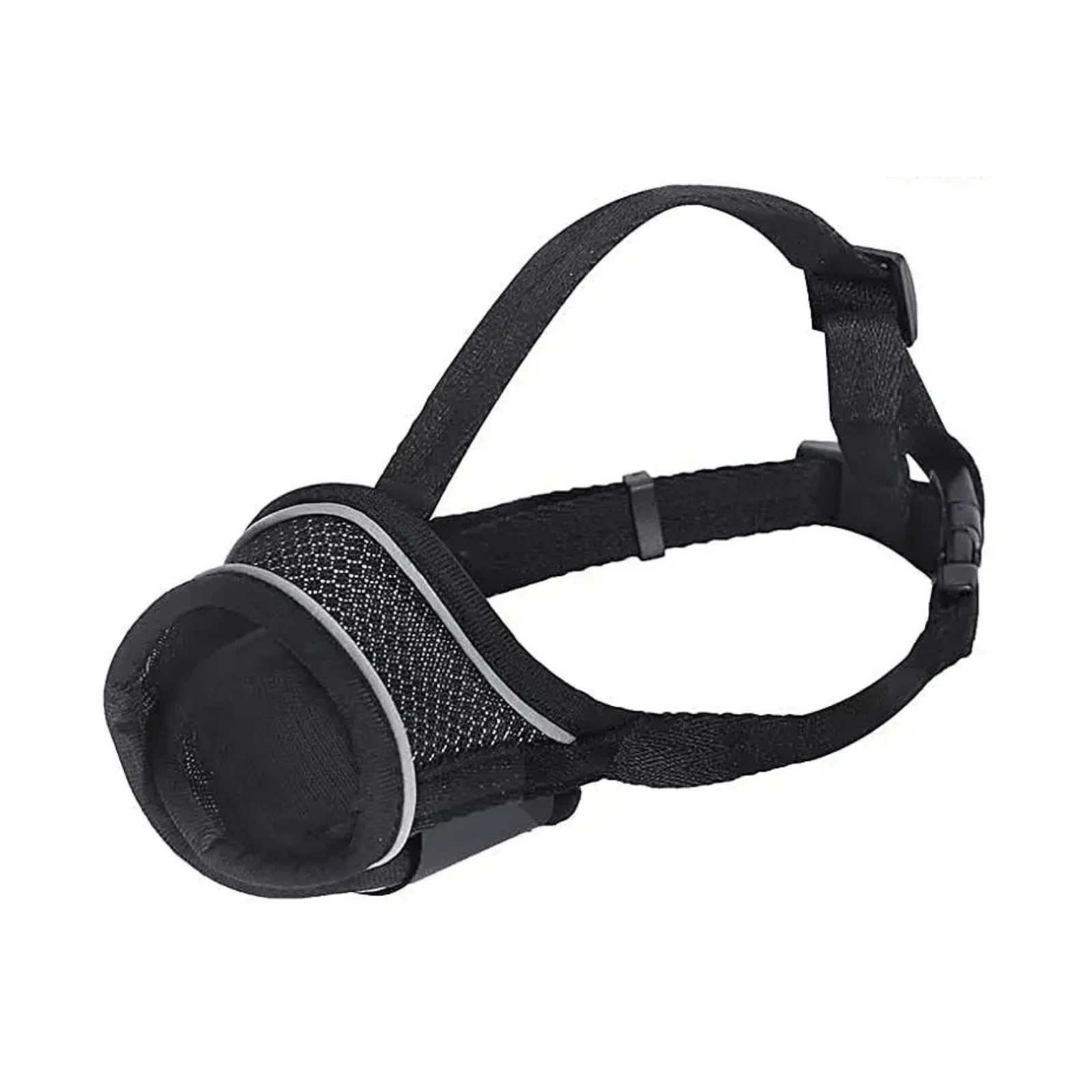 Honden Muilkorf met Reflecterend Nylon - Duke & Scoop
