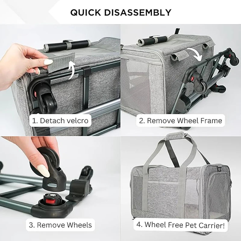 Hondenbuggy & Hondenkar – Opvouwbare Kinderwagen voor Huisdieren - Duke & Scoop