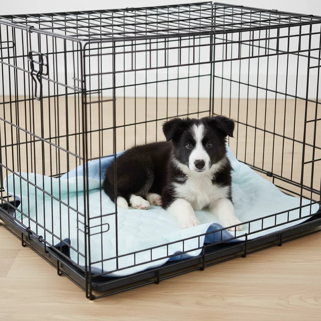 Hondendeken Incontinentie – Hoogabsorberende Wasbare Onderlegger Blauw - Duke & Scoop