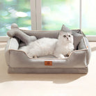 Hondenmand - Afneembaar - Kattenmandje Fluweel en Zacht - Duke & Scoop