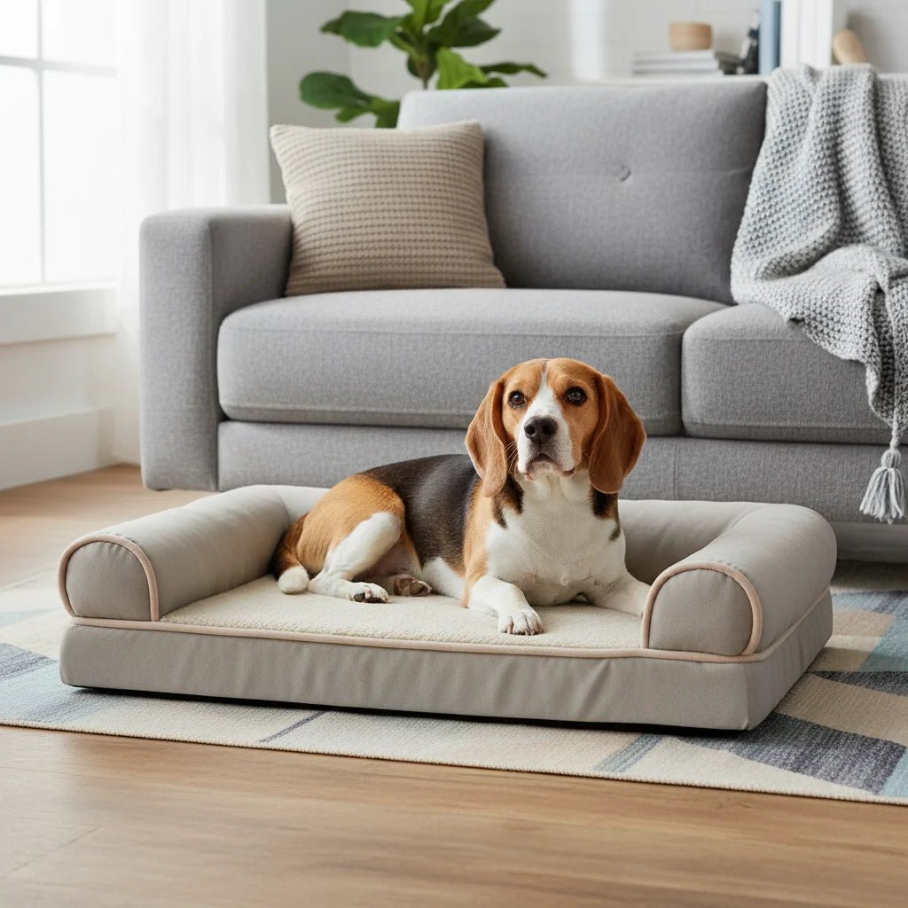 Hondenmand Orthopedisch Kattenmand – Traagschuim Bed voor Diepe Slaap & Comfort - Duke & Scoop