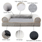 Hondenmand Orthopedisch Kattenmand – Traagschuim Bed voor Diepe Slaap & Comfort - Duke & Scoop