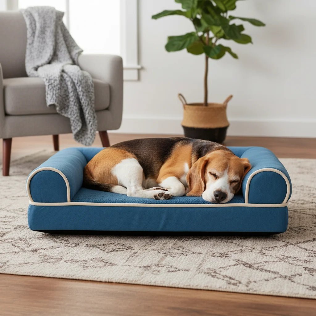 Hondenmand Orthopedisch Kattenmand – Traagschuim Bed voor Diepe Slaap & Comfort - Duke & Scoop