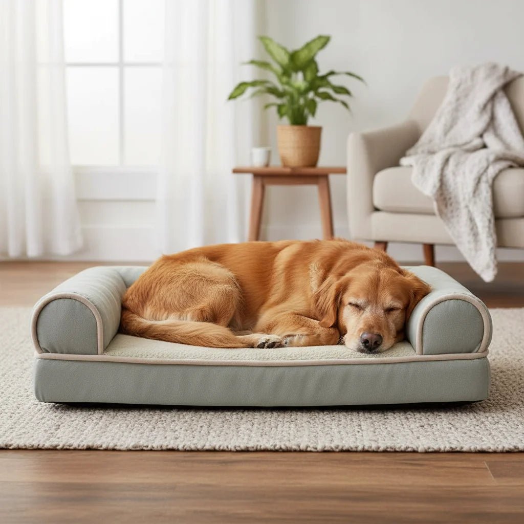 Hondenmand Orthopedisch Kattenmand – Traagschuim Bed voor Diepe Slaap & Comfort - Duke & Scoop