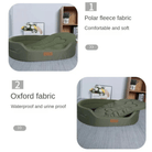 Hondenmand - Pluche Hondenkussen met Afneembare Hoes - Duke & Scoop