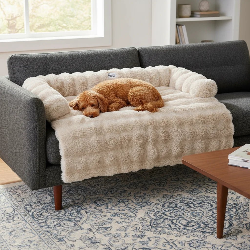 Hondenmand Sofa Protector – Pluche Beschermhoes Voor Comfortabel Slapen - Duke & Scoop