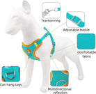 Hondentuig Reflecterend – Comfortabel Nylon Harnas voor Wandelen - Duke & Scoop