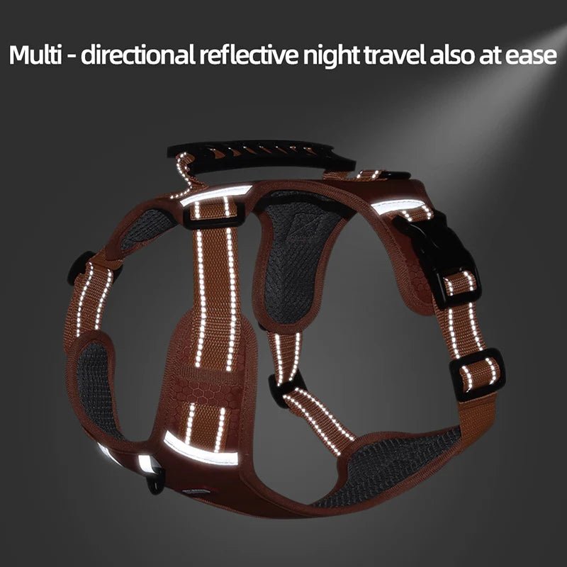 Hondentuig Reflecterend – Verstelbaar Nylon Harnas voor Wandelen - Duke & Scoop