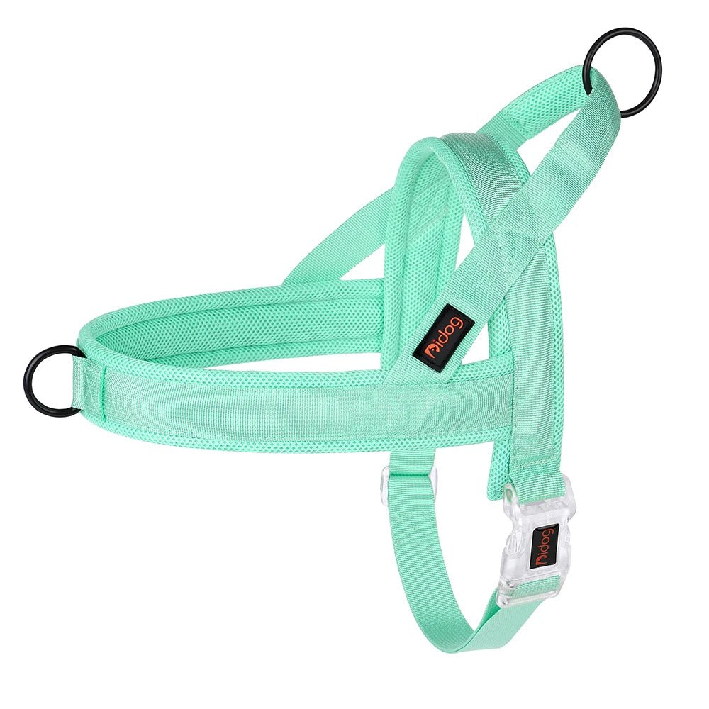 Hondentuig Verstelbaar – Nylon Gewatteerd Comfort - Tuigje voor Wandelen Honden - Duke & Scoop