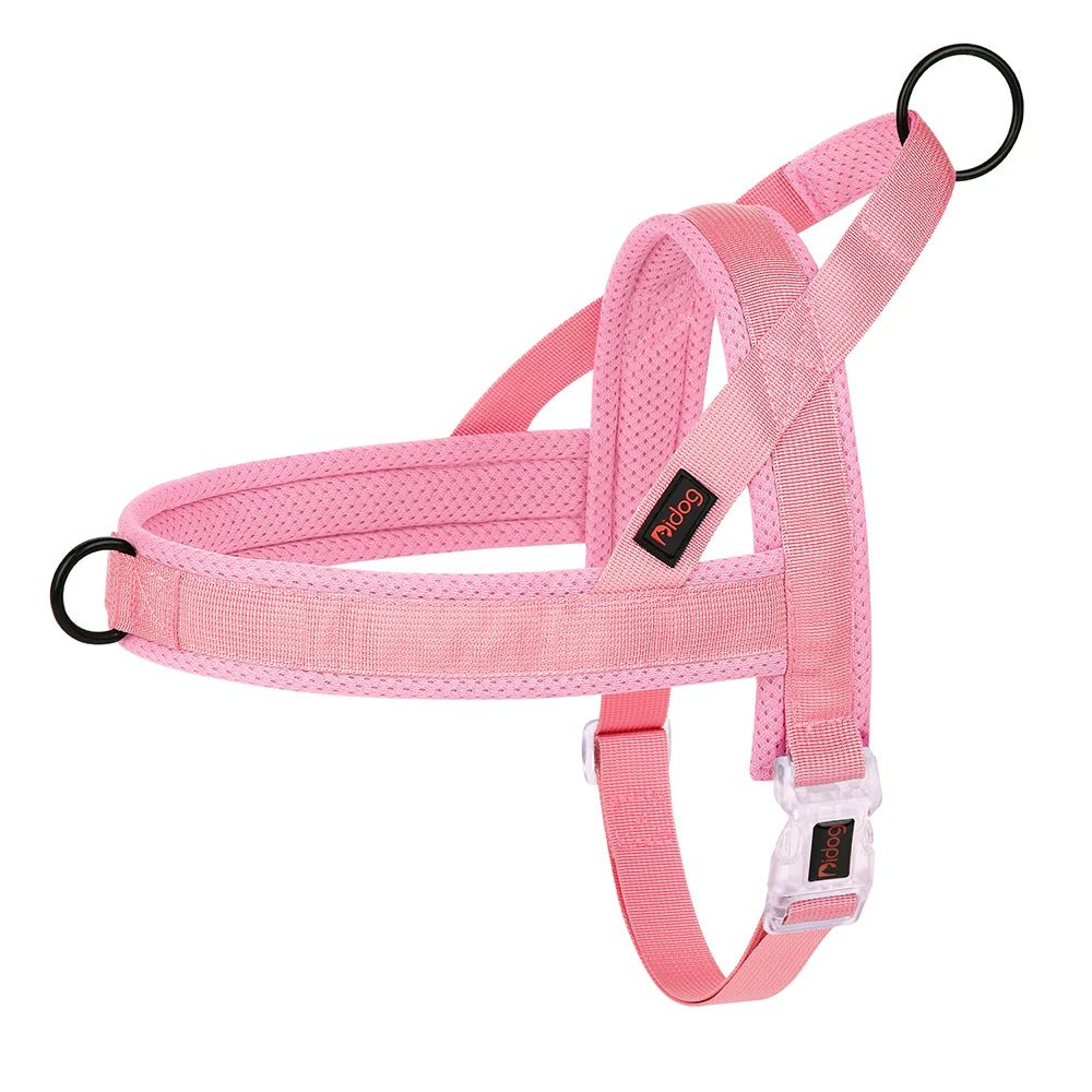 Hondentuig Verstelbaar – Nylon Gewatteerd Comfort - Tuigje voor Wandelen Honden - Duke & Scoop