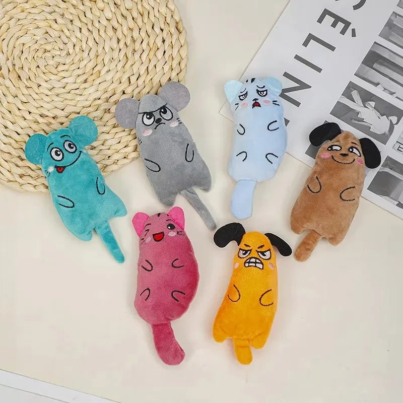 Interactief Kattenkruid Speelgoed Kat – Pluche Kauwspeeltje voor Katten - Duke & Scoop