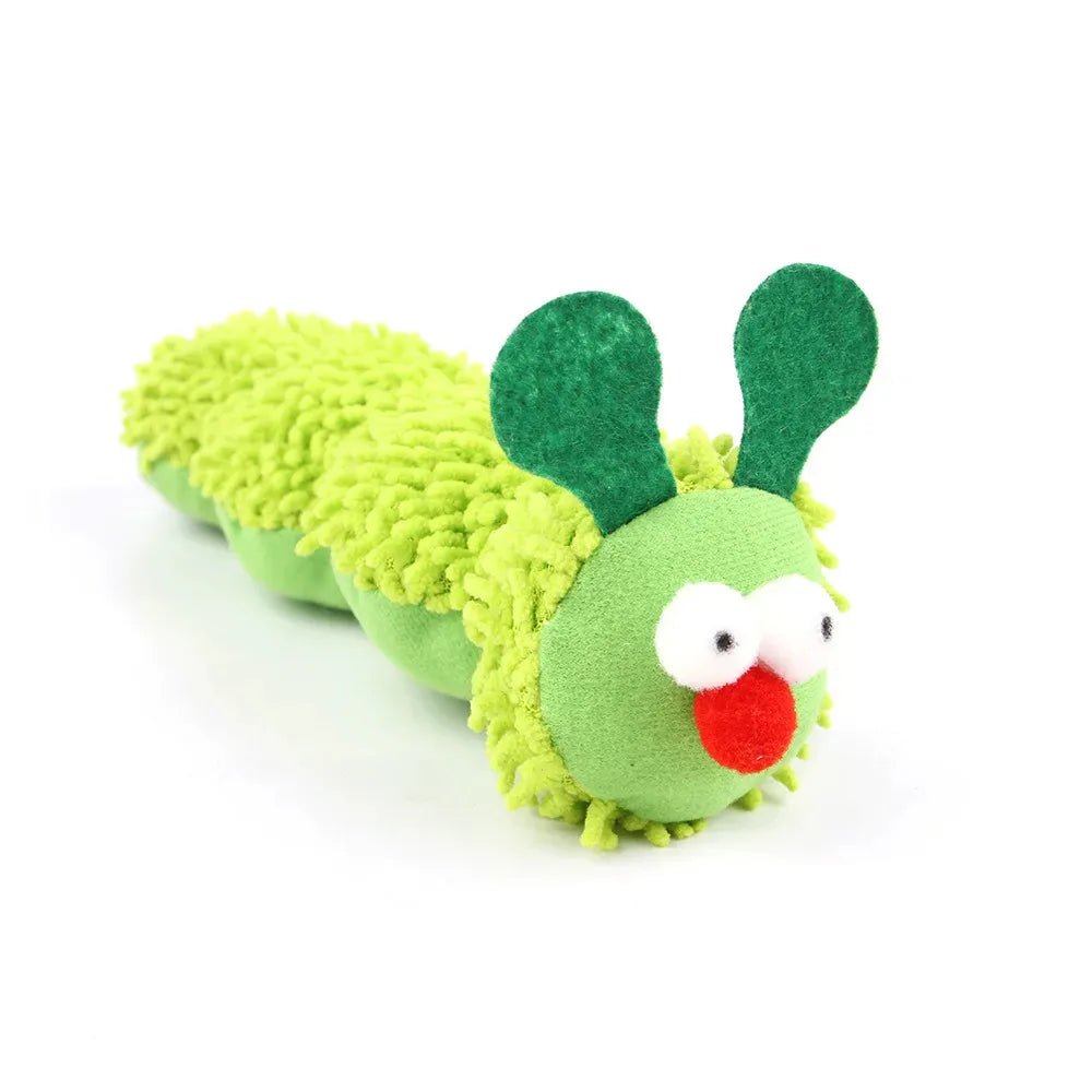 Interactief Speelgoed Kat Met Kattenkruid – Zachte Rups Knuffel Kat - Duke & Scoop