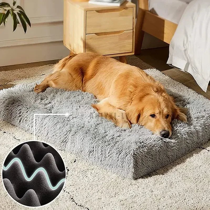 Kalmerend Pluche Huisdierbed – Voor Kat & Hond - Duke & Scoop