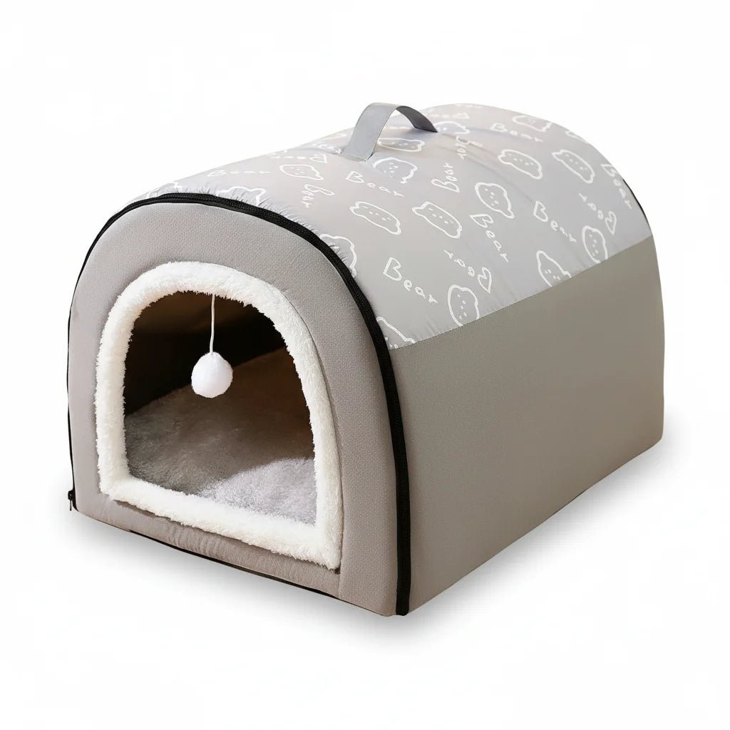 Kattenmand en Hondenmand Warm – Pluche Slaapplek met Memory Foam Ondersteuning - Duke & Scoop