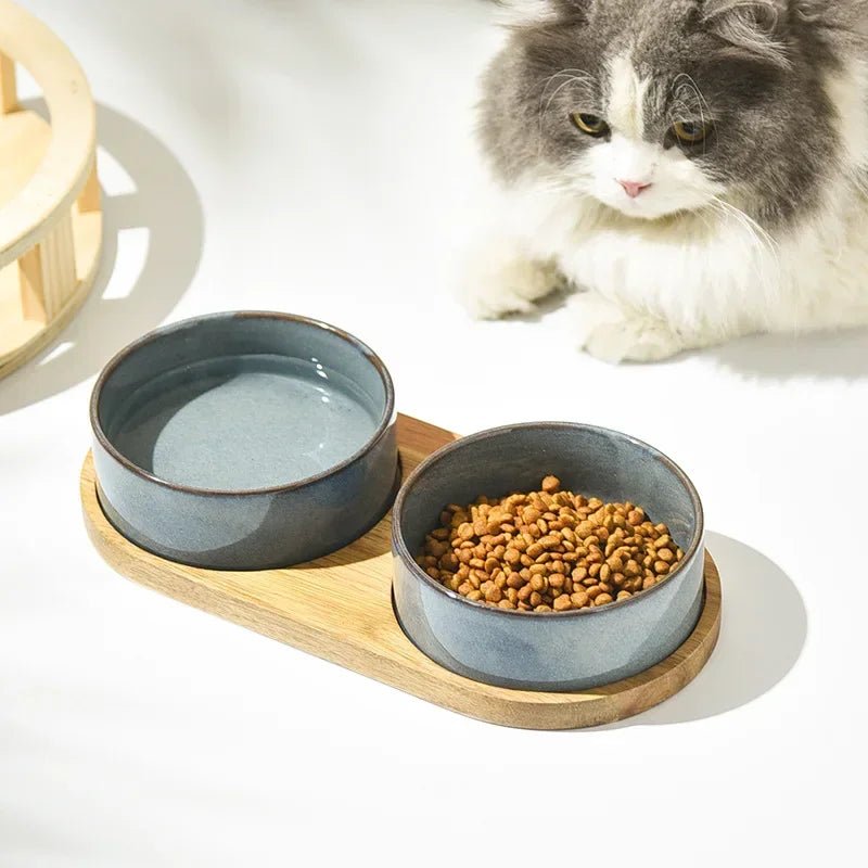 Keramische Honden - en Kattenvoerbak - Duke & Scoop