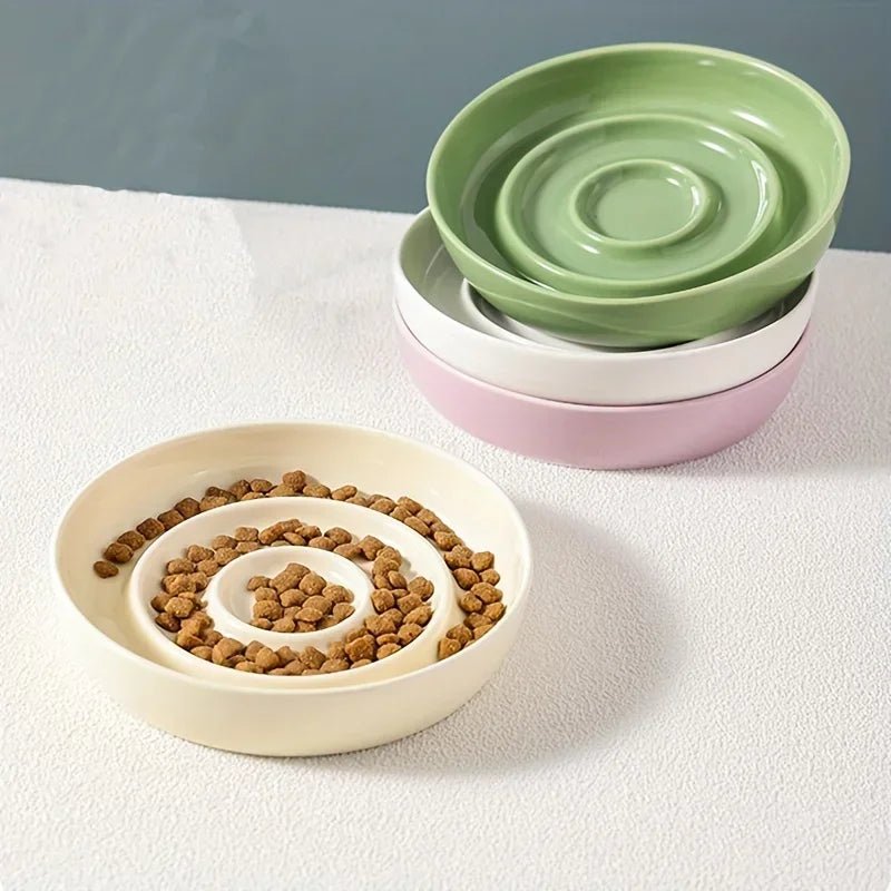 Keramische Slow Feeder Voerbak Kat & Hond - Duke & Scoop