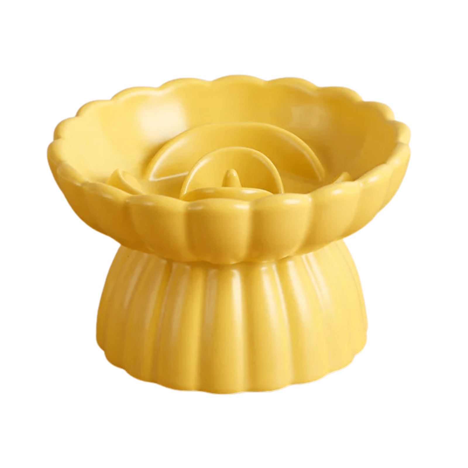 Keramische Slowfeeder Bloemvormige Voerbak - Duke & Scoop
