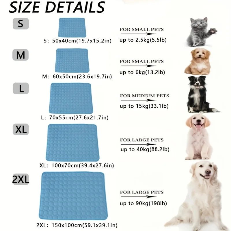 Koelmat voor Honden en Katten – Zomer Ligmat - Duke & Scoop