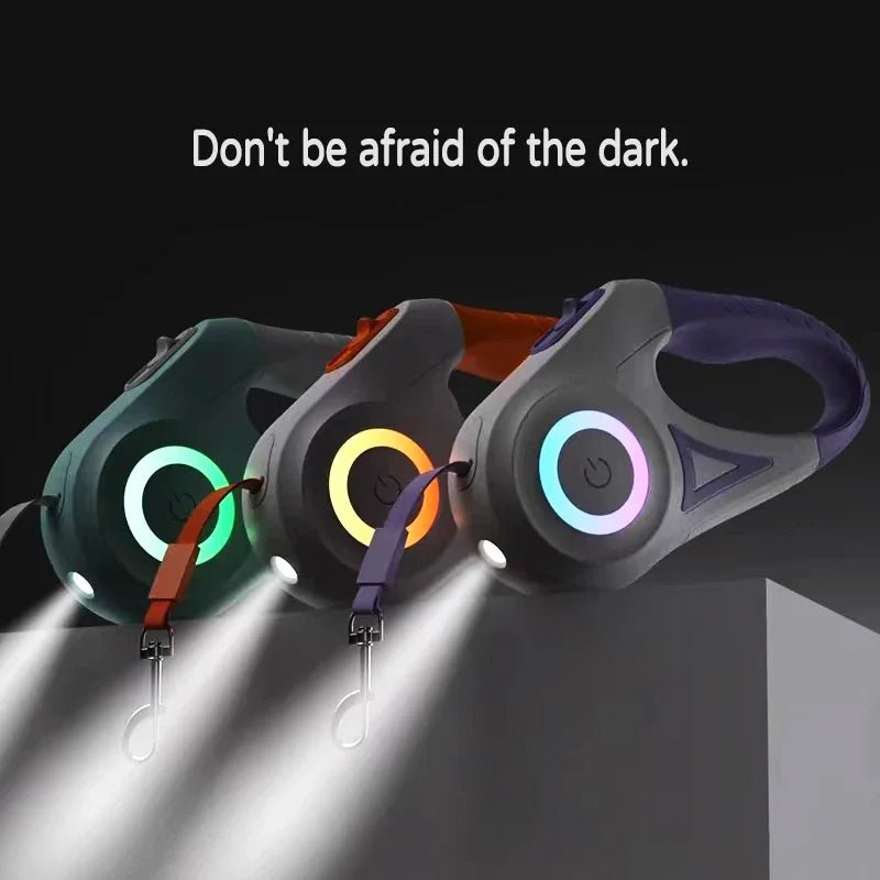 LED Uittrekbare Hondenlijn – Flexi Hondenriem - Duke & Scoop