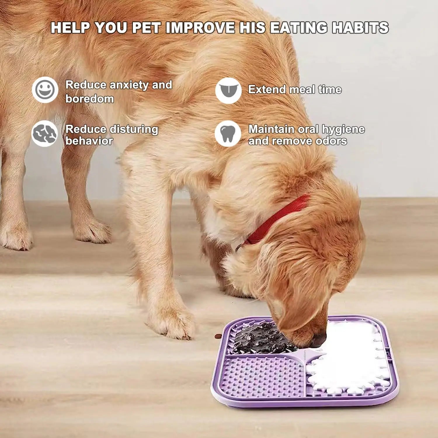 LikMat – Siliconen Lick mat - Duke & Scoop