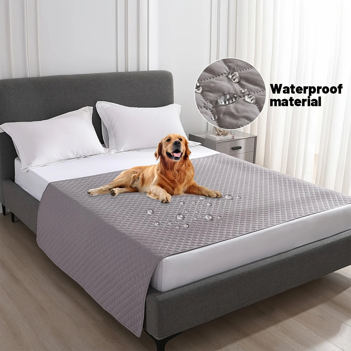 Matrasbeschermer & Huisdierdeken – Zacht, Antislip en Wasbaar - Duke & Scoop