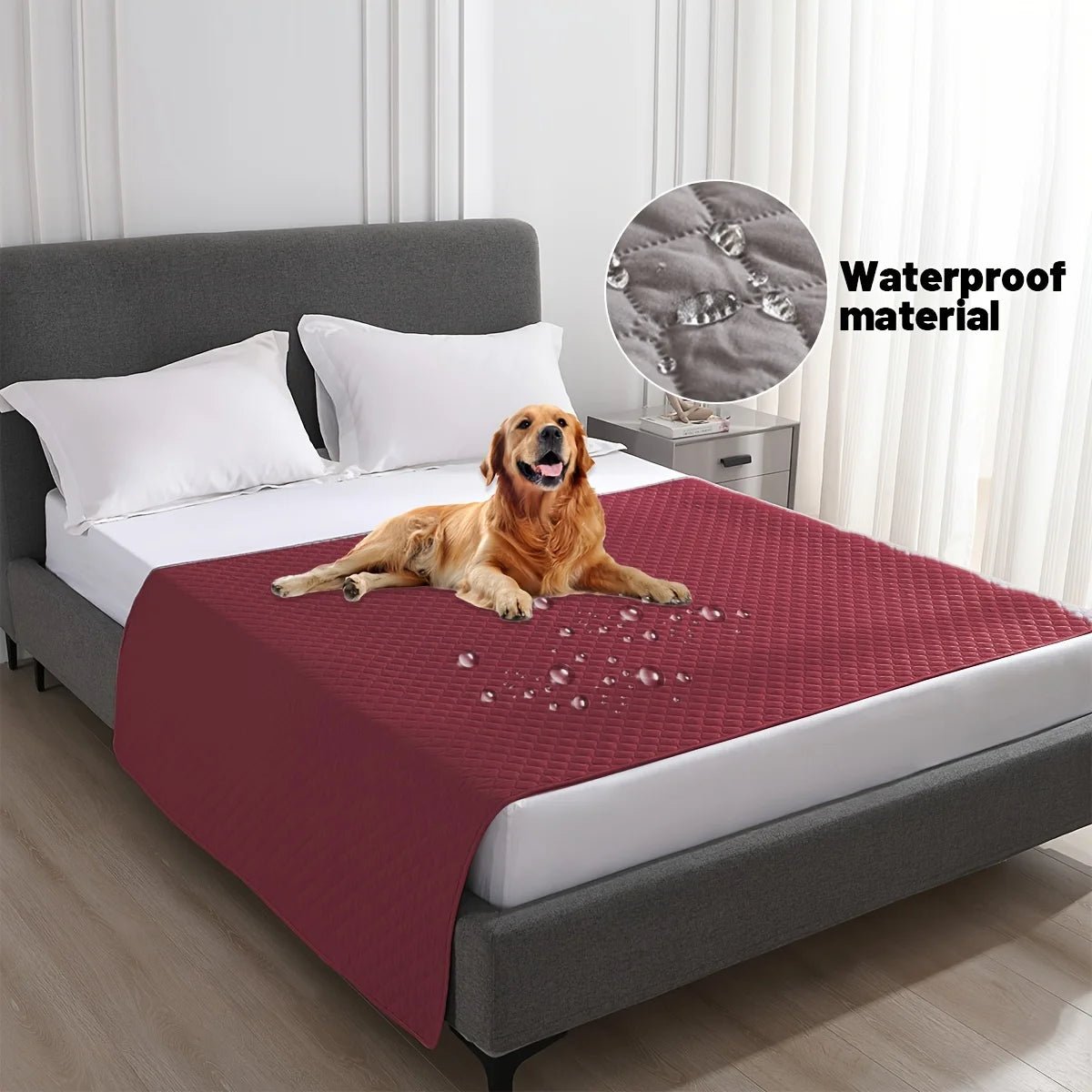 Matrasbeschermer & Huisdierdeken – Zacht, Antislip en Wasbaar - Duke & Scoop