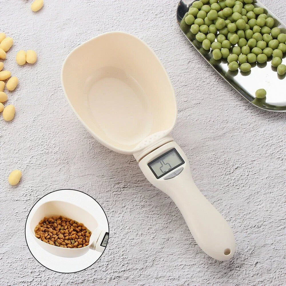 MeasureMate – Digitale Voerschep met Weegschaal - Duke & Scoop