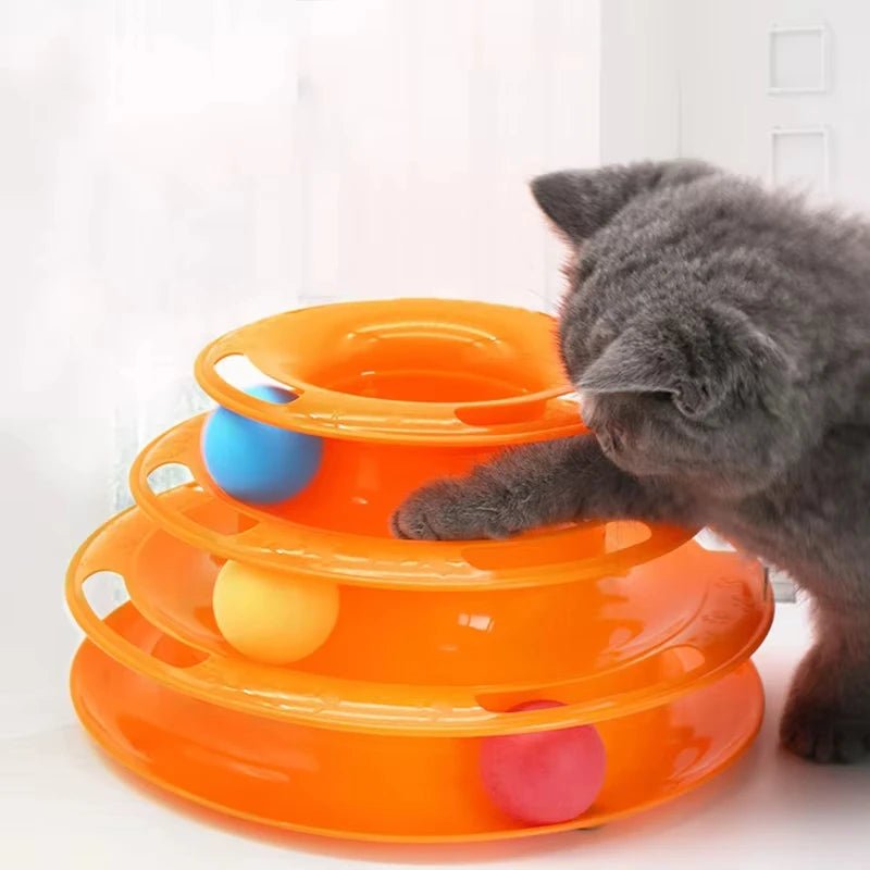 Meervoudige Speelbal Toren voor Katten - Duke & Scoop