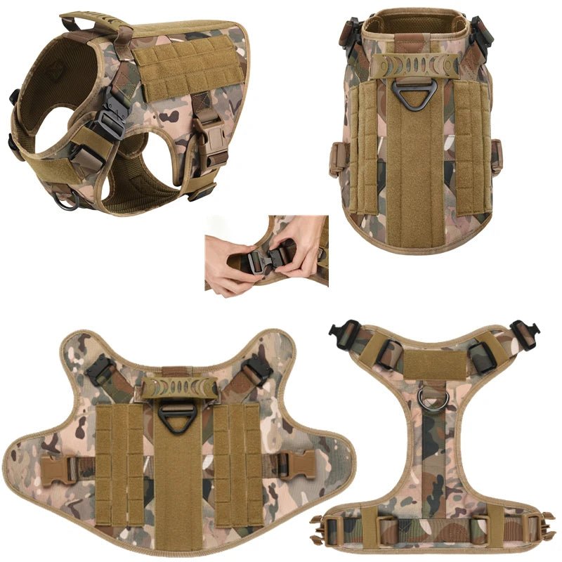 Militair Harnas met Handvat - Duke & Scoop