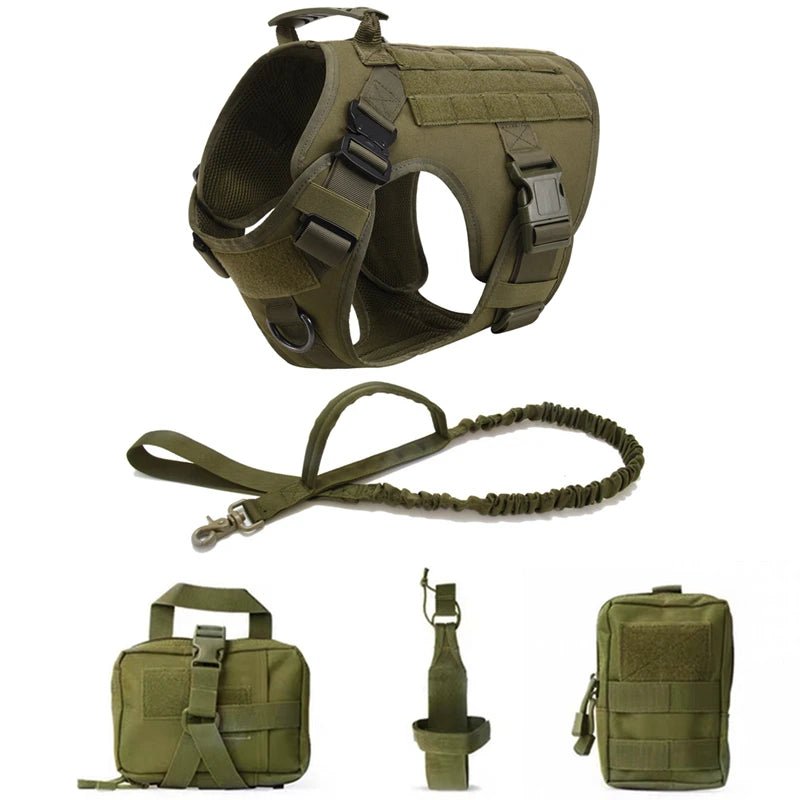 Militair Harnas met Handvat - Duke & Scoop