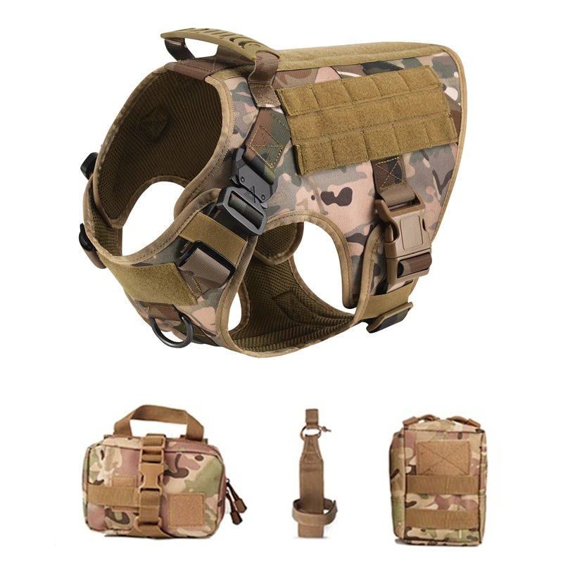 Militair Harnas met Handvat - Duke & Scoop