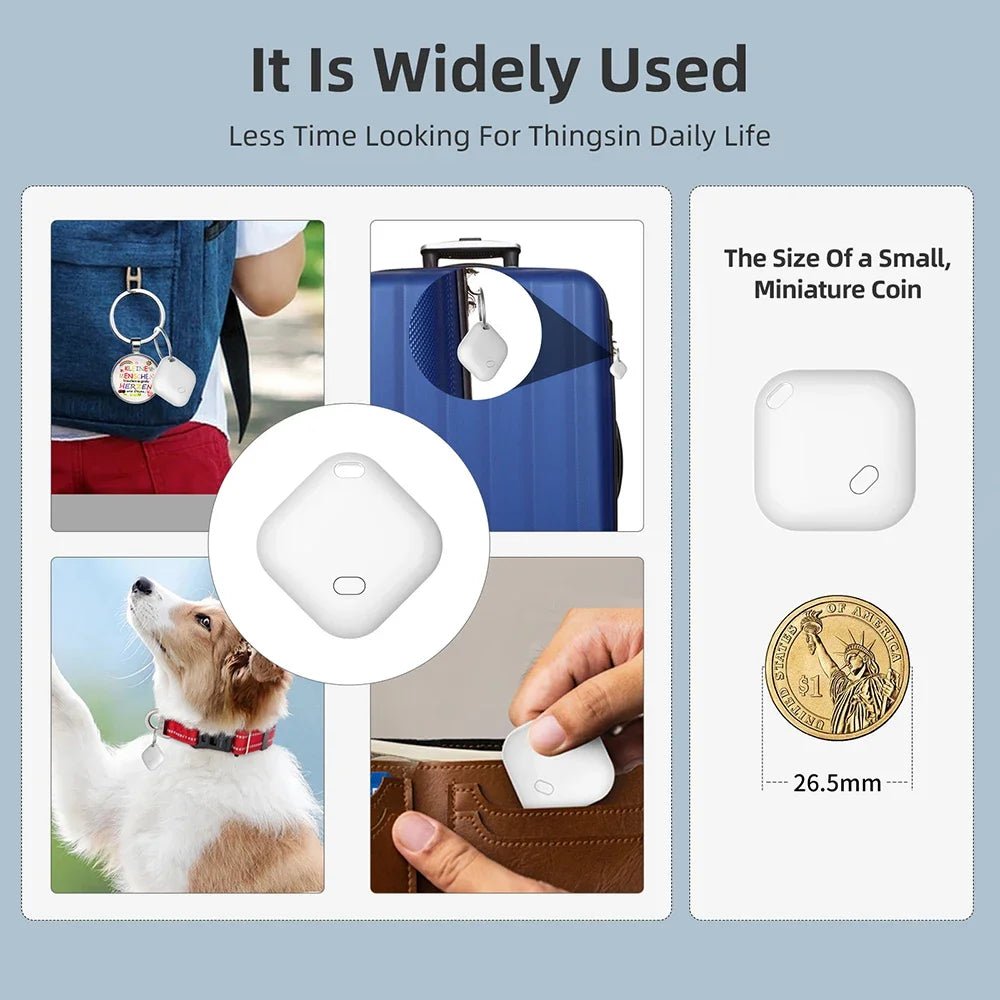 Mini GPS Tracker Apple – Smart Bluetooth Tracker voor Huisdier - Duke & Scoop