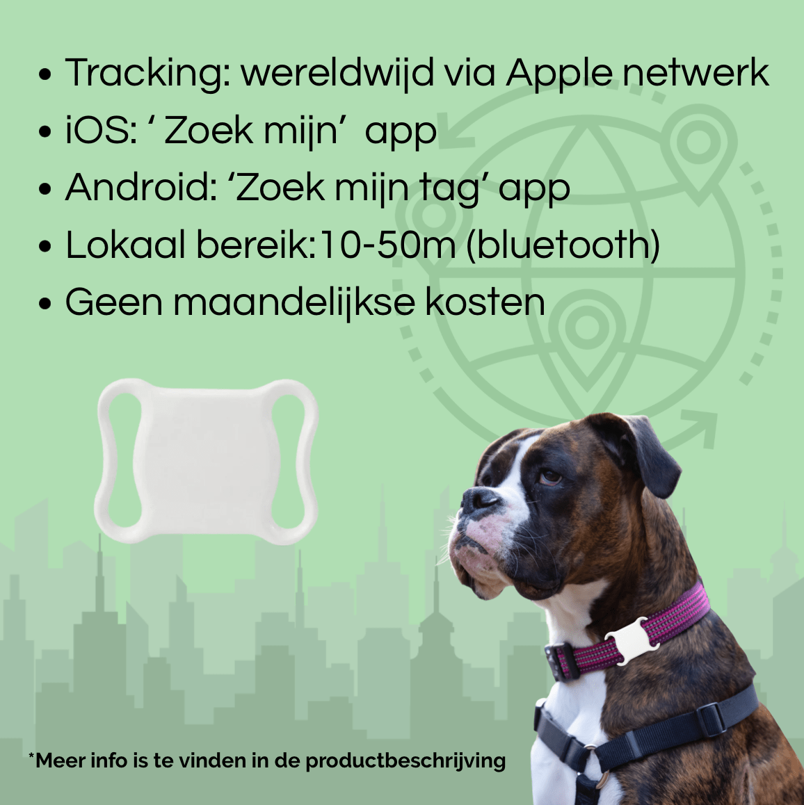 Mini PetFinder – GPS Tracker - Duke & Scoop