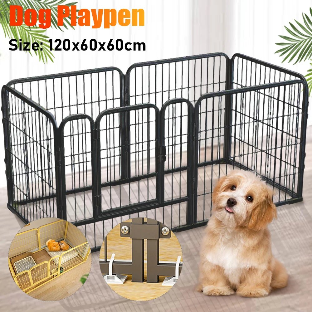 Opvouwbare Puppyren – Stevige Hondenbench voor Binnen en Buiten - Duke & Scoop