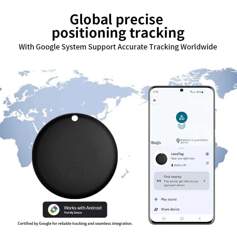 PawFind Android Smart Tracker en Halsband - Duke & Scoop