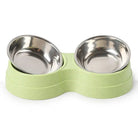 PawPerfect Dubbele RVS Voerbak voor Hond & Kat - Duke & Scoop