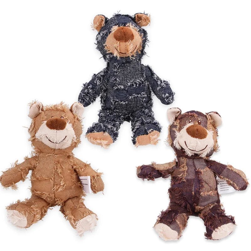 PawPlay – Teddybeer met Pieper - Duke & Scoop