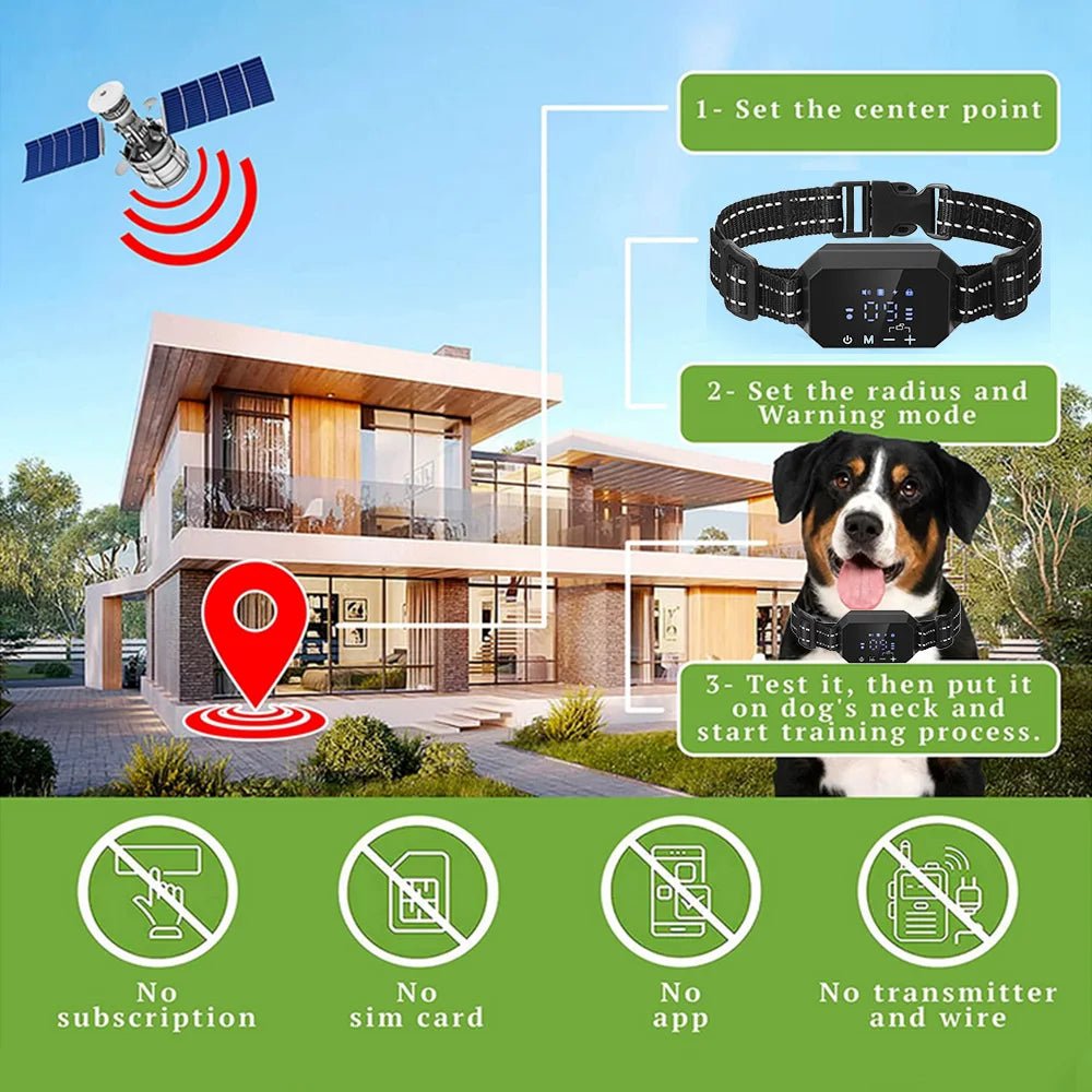 PawSafe GPS Honden Trainingshalsband - Duke & Scoop