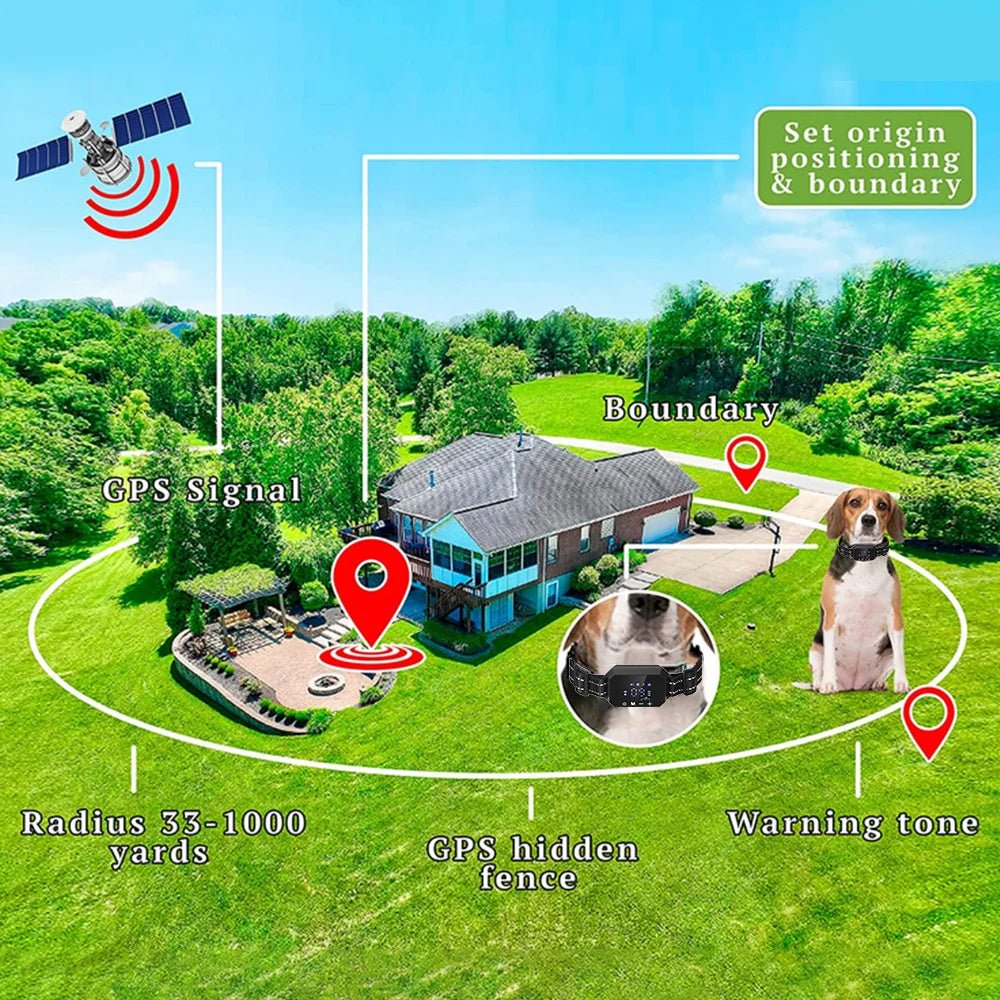 PawSafe GPS Honden Trainingshalsband - Duke & Scoop