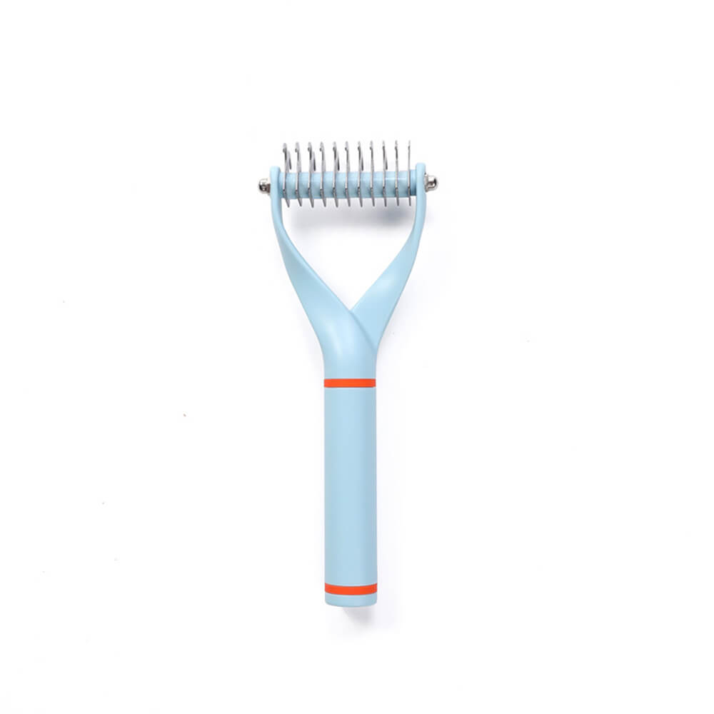 Pet Safe Dematting Kam met Dubbele Bladen - Duke & Scoop