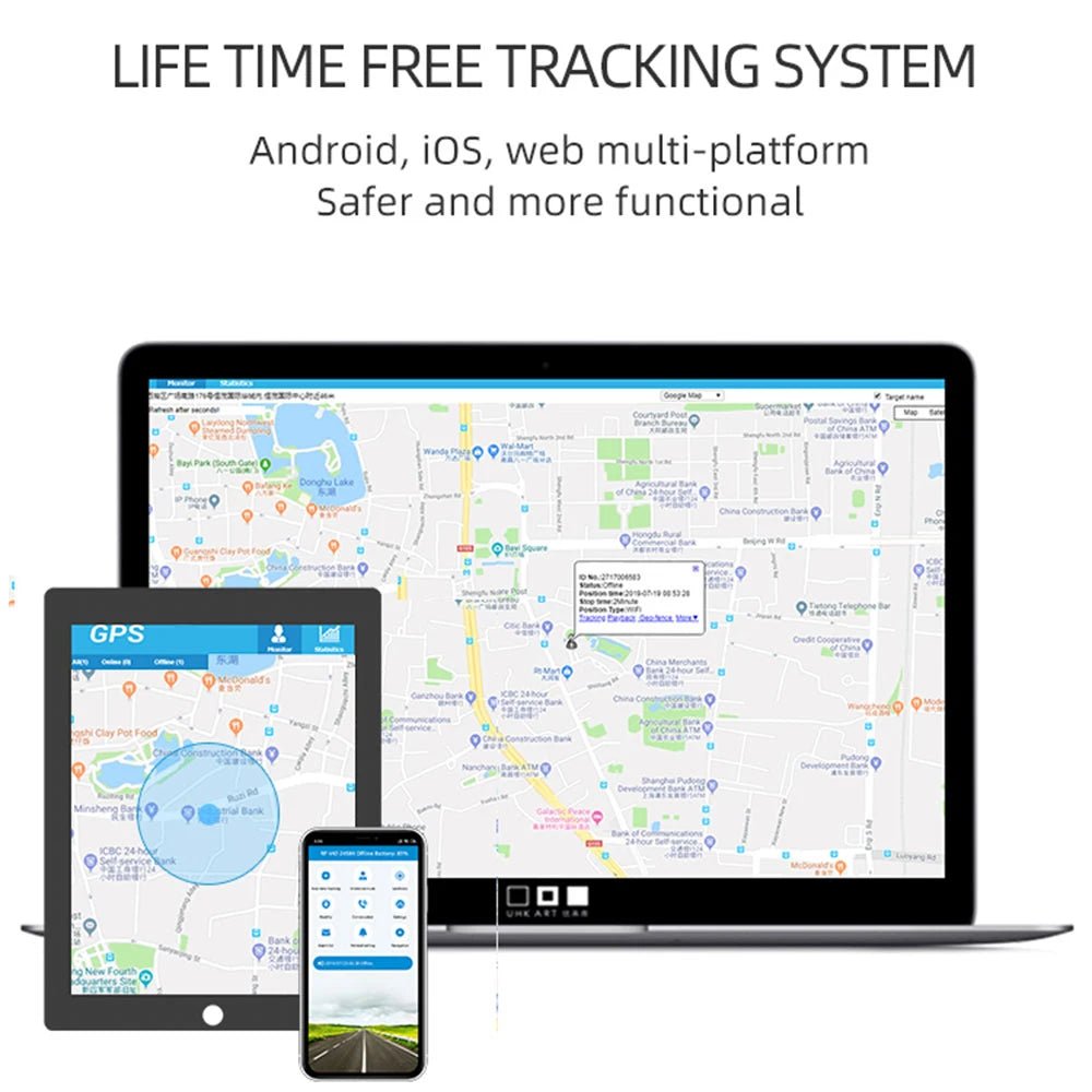 PetFind TK911 GPS Tracker - Duke & Scoop