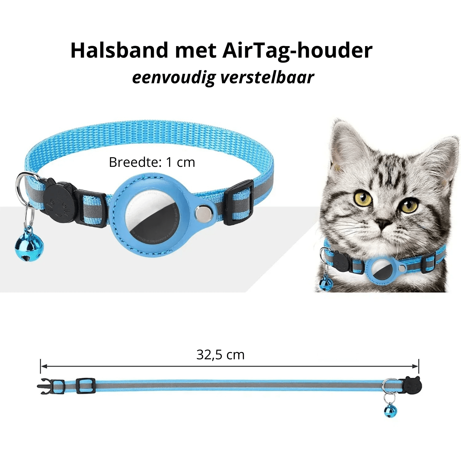 PetSafe - Halsband met Airtag Case - Duke & Scoop