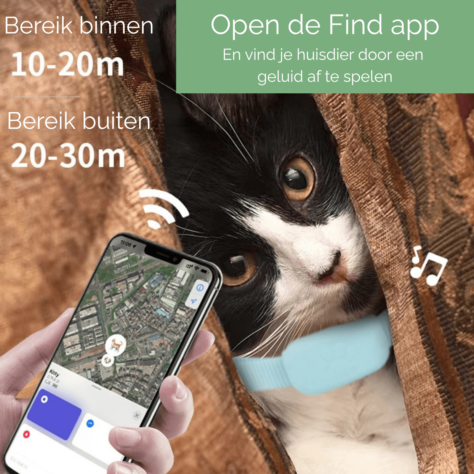 PetTrack - GPS Tracker Voor IOS - Duke & Scoop
