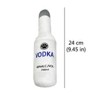 Pluche Hondenspeeltje Drankfles – Piepend Kauwspeelgoed - Duke & Scoop