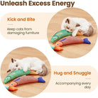 Pluche Katten Speelgoed Vis – Realistisch & Met Geluid - Duke & Scoop