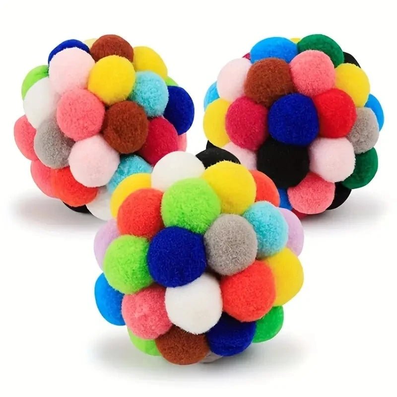 Pluche Kattenballetjes met Bel - Duke & Scoop